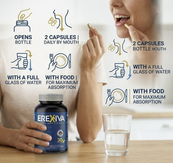 Come assumere Erexiva – Istruzioni per l'uso Come assumere Erexiva – Istruzioni per l'uso