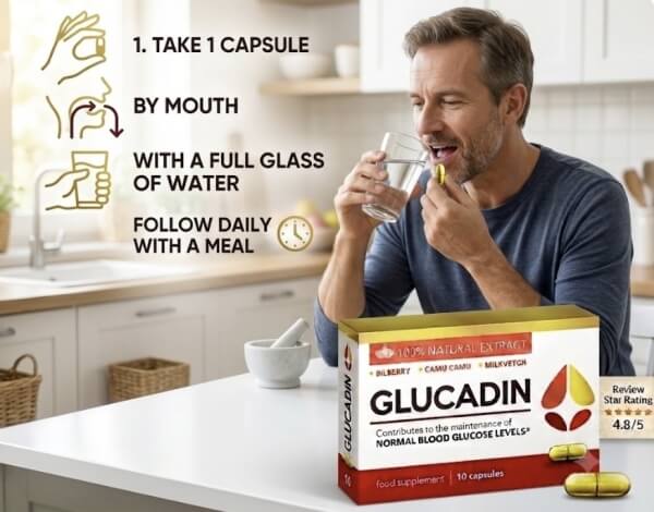 Come si usa Glucadin – Istruzioni per l'uso Come si usa Glucadin – Istruzioni per l'uso